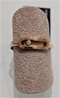 Ring Dal Maso Gioielli Woman in Gold Diamante 0.015 Ct ANE 02146 - ANE 02146